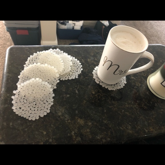 Homemade Coasters ❄️🤍🦋🐚🌊 - Picture 9 of 9